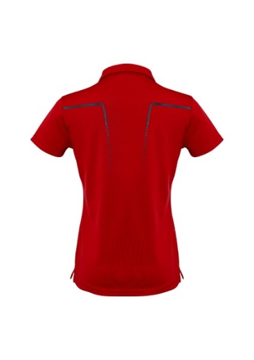 Picture of Biz Collection Ladies Cyber Polo Shirt 100% Bizcool Polyester Sports Interlock